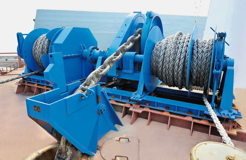 Hydraulic Windlass Mooring (Double Drum)