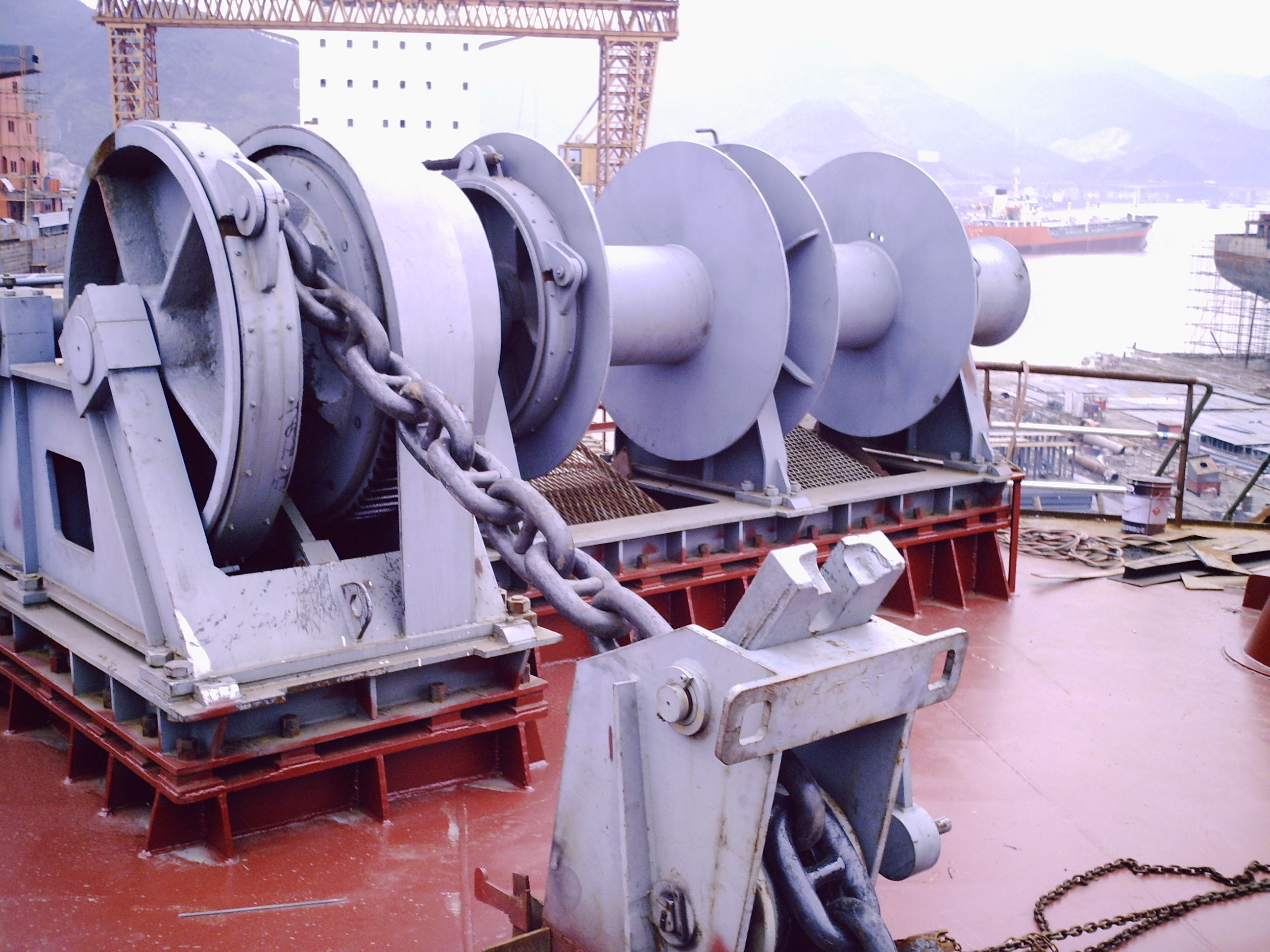 Hydraulic Windlass Mooring (Double Shaft)