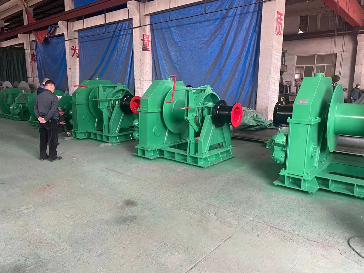 Separate Type Hydraulic Mooring Winch (Single Drum)