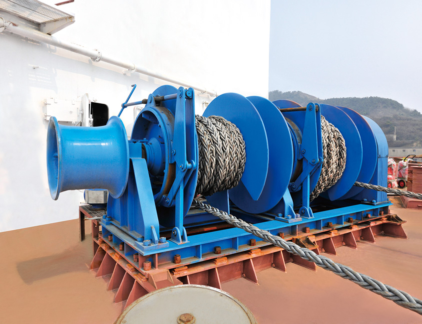 Separate Type Hydraulic Mooring Winch (Double Drum)