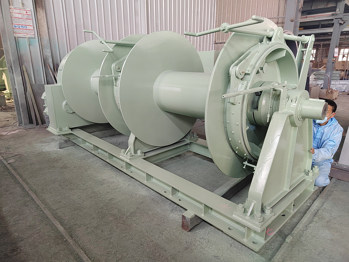 Hydraulic Single Mooring Winch