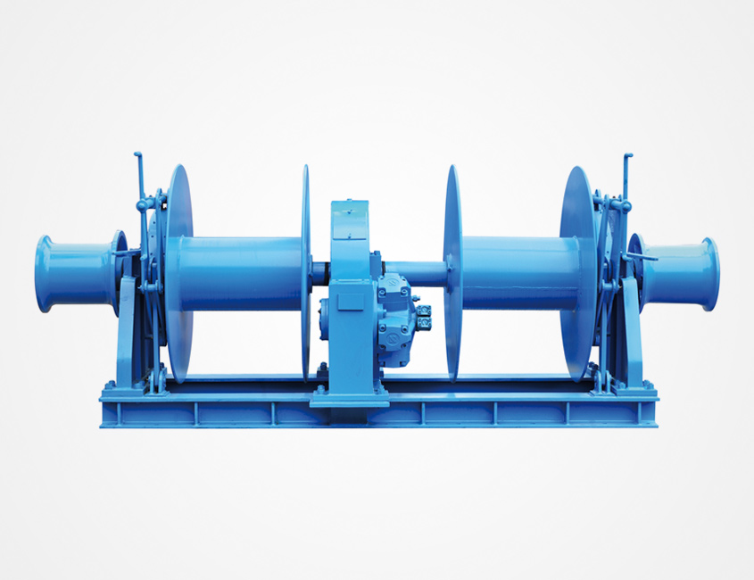 Combined Hydraulic Mooring Winch (Double Drum)