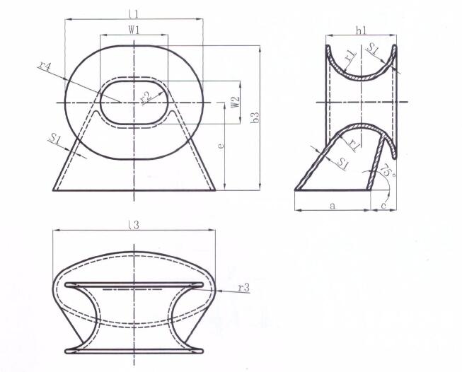 DIN 81915 E Type Chock