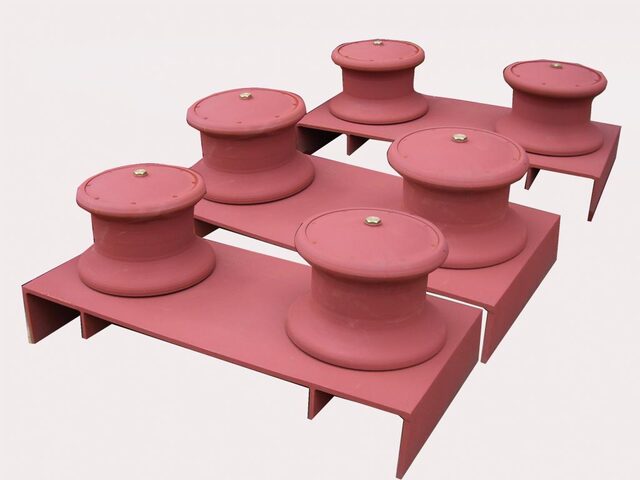 JIS F2014-1987 Double Roller Fairlead