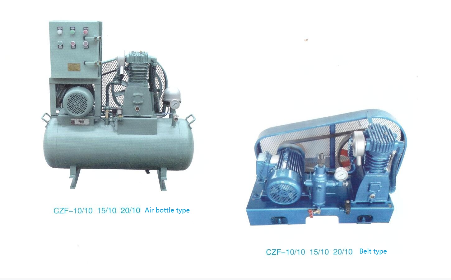 Low Pressure 1.0MPa Air Cooling Marine Air Compressor