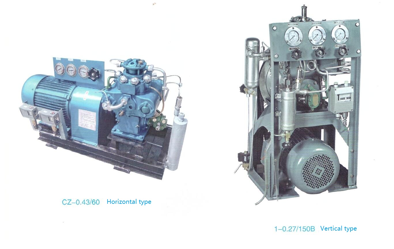 High Pressure 15 to 20MPa Water Cooling Marine Air Compressor