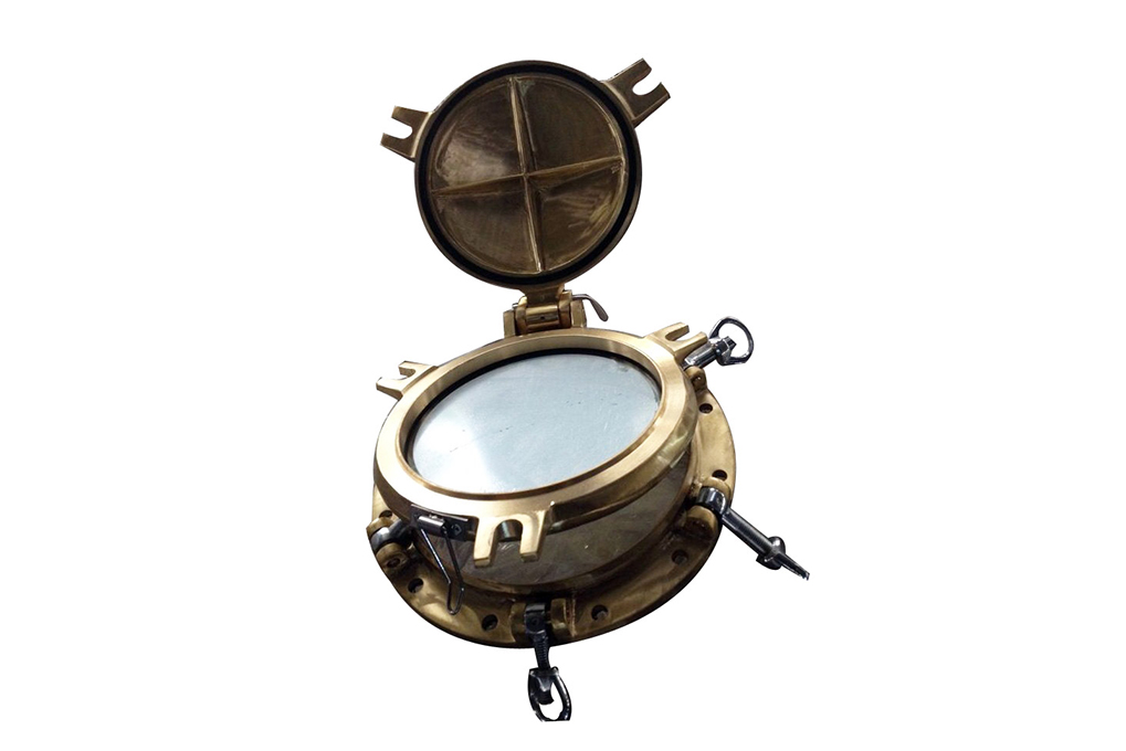 Marine Copper Porthole with Storm Cover