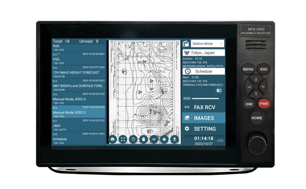 NFX-3000 Weather Facsmile