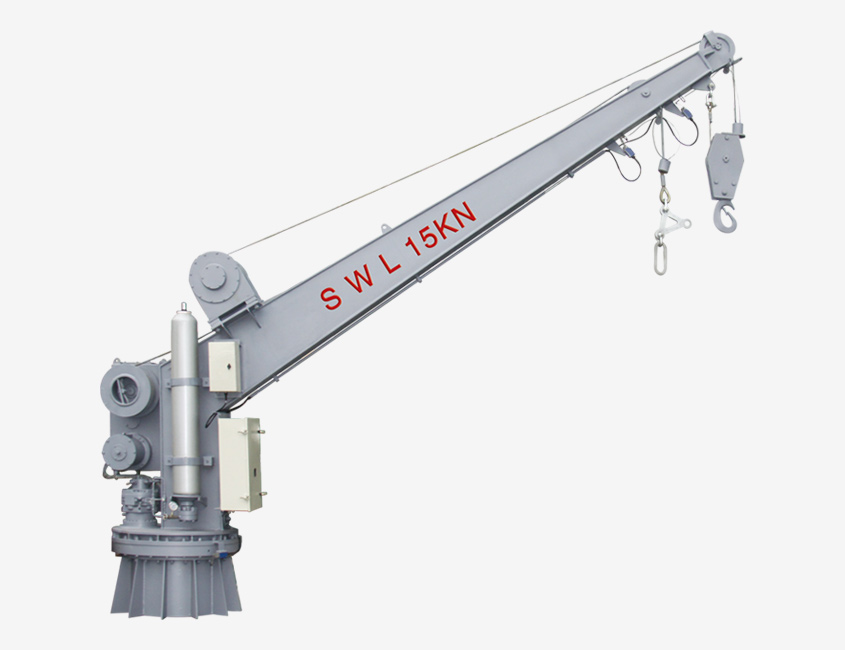 Single Arm Rescue Launching Appliance & Crane