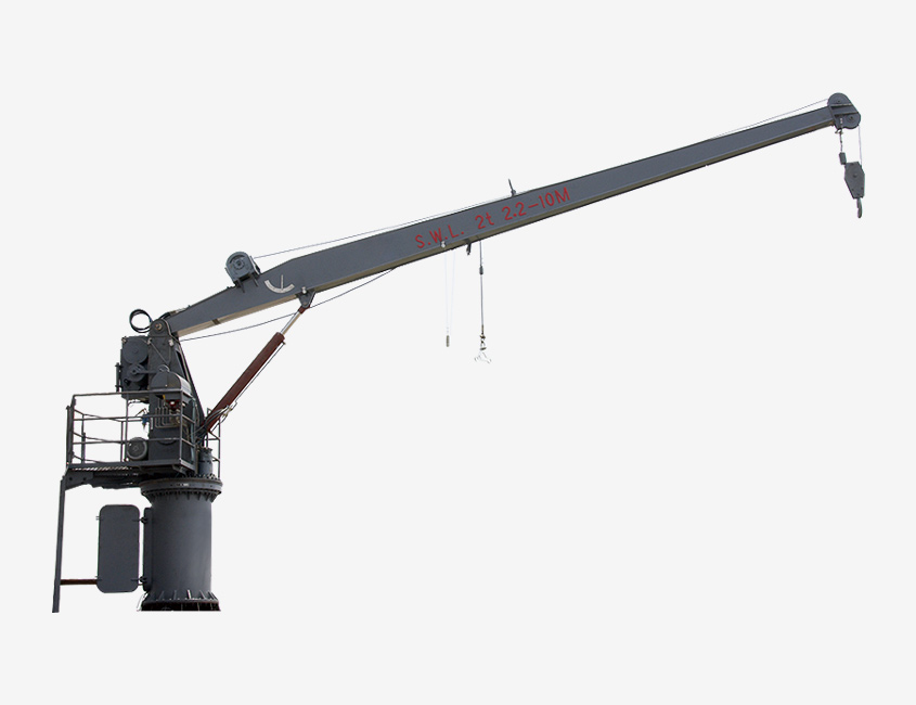 Hydraulic Slewing Crane ＆ Rescue Boat Liferaft Launching Appliance