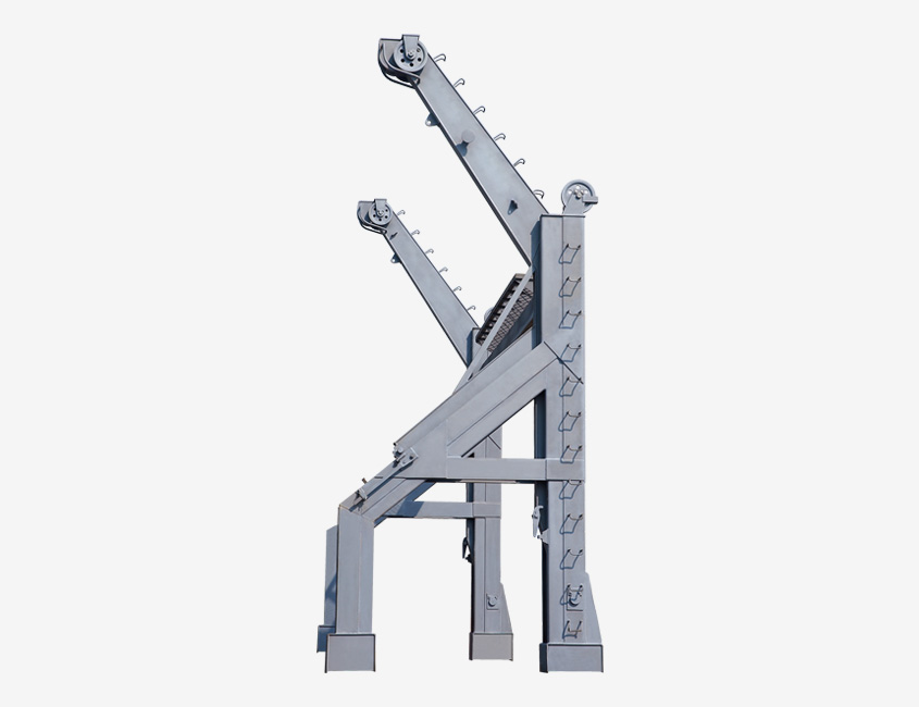 Gravity Luffing Type Davit