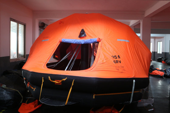 25 Persons Davit-Launched Inflatable Life Raft