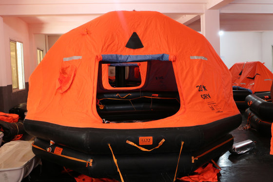 20 Persons Automatic Self-Righting Inflatable Liferaft