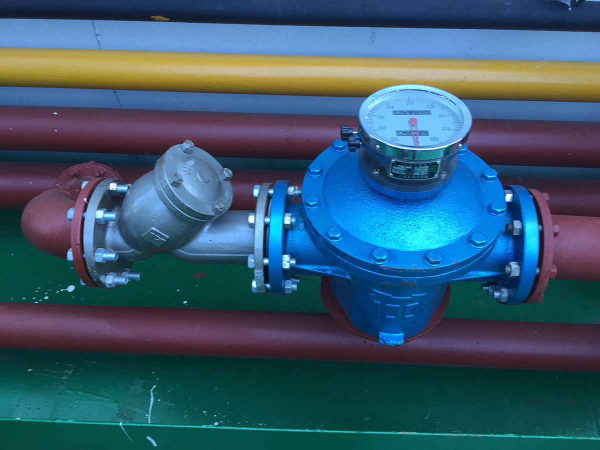 Marine Flow Meter and Filter