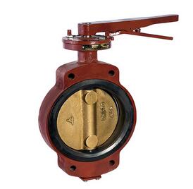 Marine Bronze Center-pivoted Helix Manual Butterfly Valve GB-T3036-94A