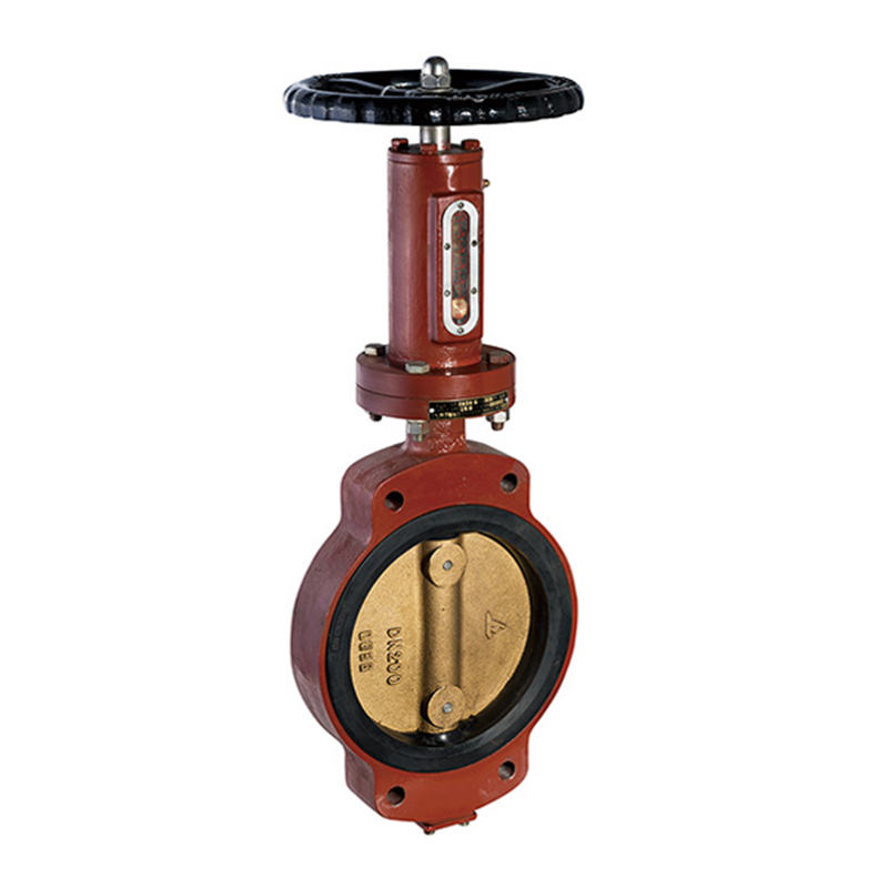 Marine Center-pivoted Helix Manual Butterfly Valve GB-T3036-94B
