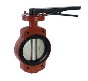 Marine Center Pivoted Manual Butterfly Valve With Handle GBT3036-94A