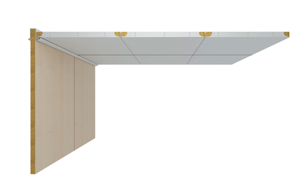 Square Composite Rock Wool Ceiling