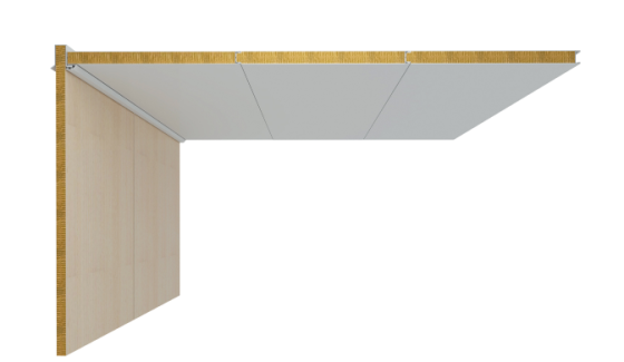 Non-Gap Type A Composite Rock Wool Ceiling