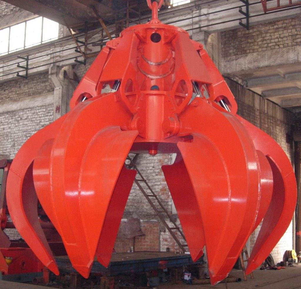 Motor-Hydraulic Scrap Steel Grab