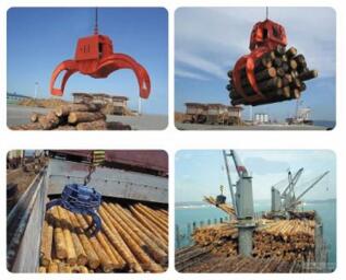 Motor-Hydraulic Timber Grab
