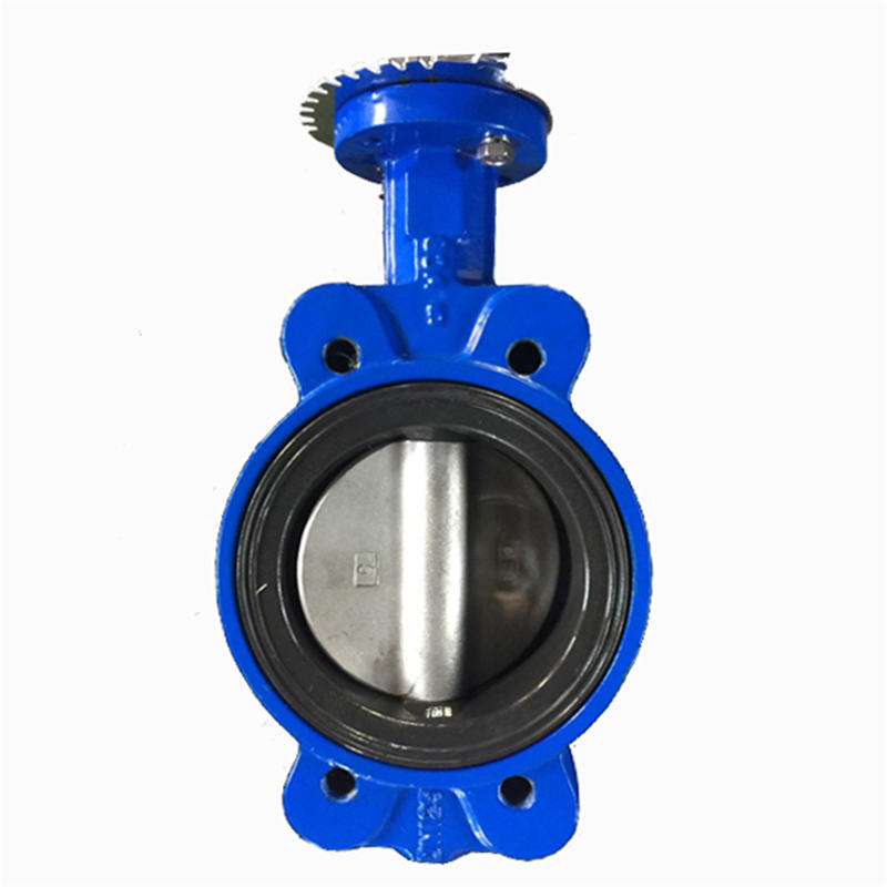 Marine Wafer Type Butterfly Valve With Handle JIS