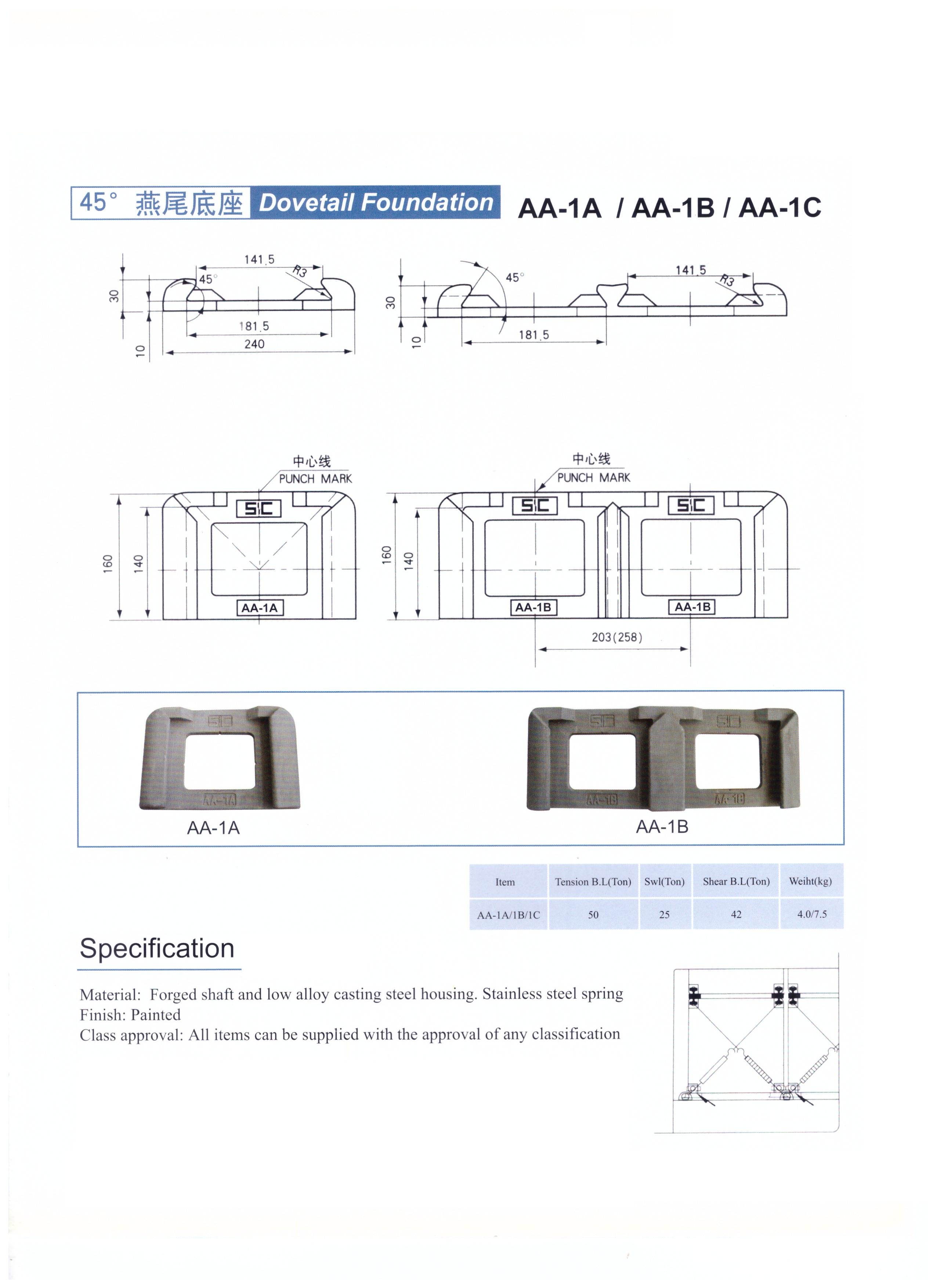 Dovetail Foundation AA-1