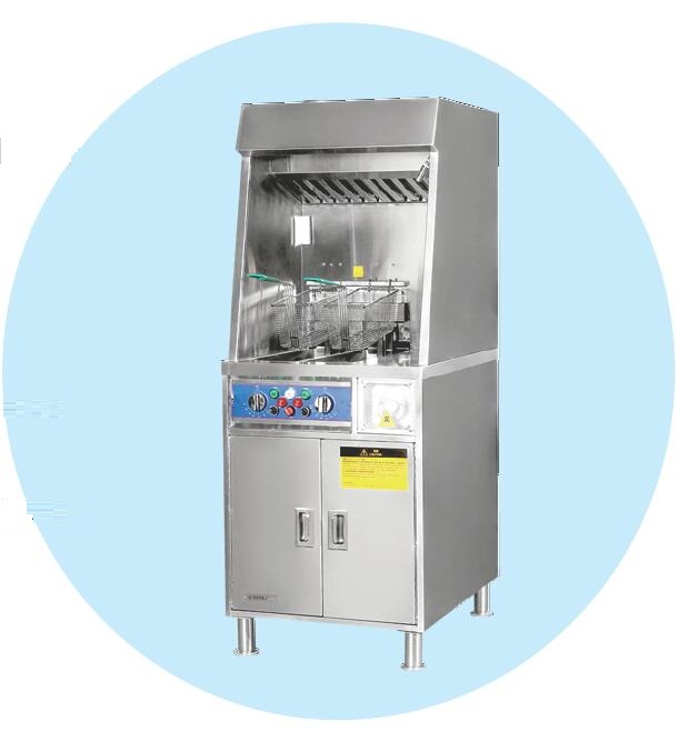 Marine Deep Fryer With Fire Extinguisher System